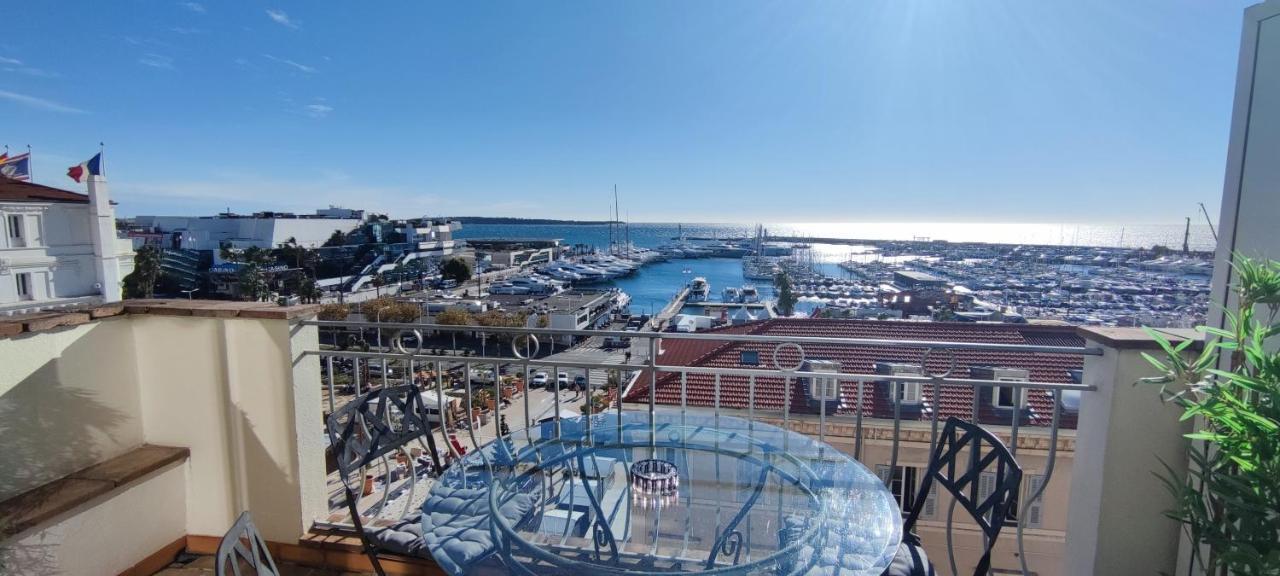 O Festival Palace, Terrace With Panoramic Sea View Cannes Bagian luar foto