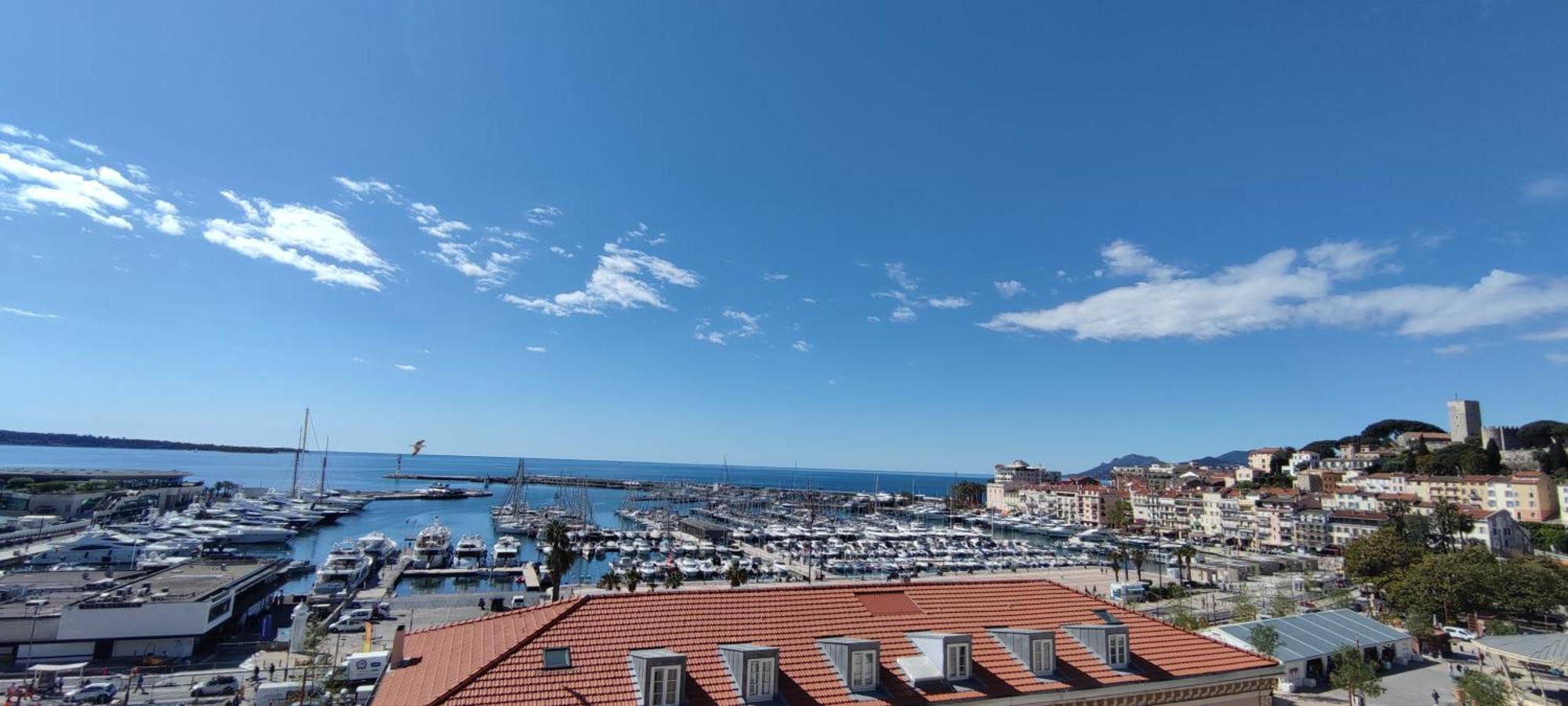 O Festival Palace, Terrace With Panoramic Sea View Cannes Bagian luar foto